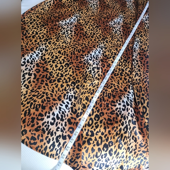 Natori Animal Print Kaftan in Black and Brown New Without Tags - Picture 12 of 16